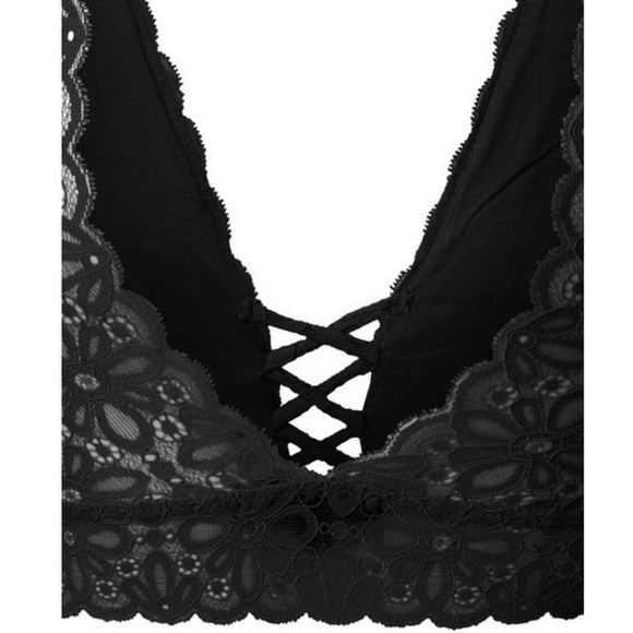 Plunge Lace Bralette - Picture 2 of 4